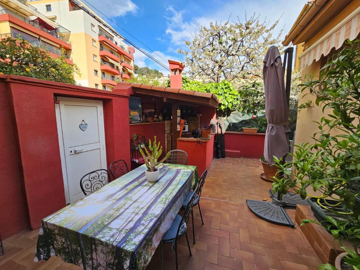Les Violettes Apartment Menton Exterior foto
